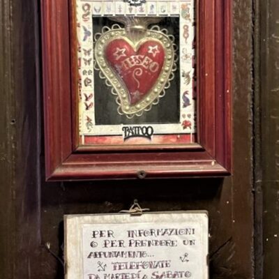 Insegna vintage museo fercioni